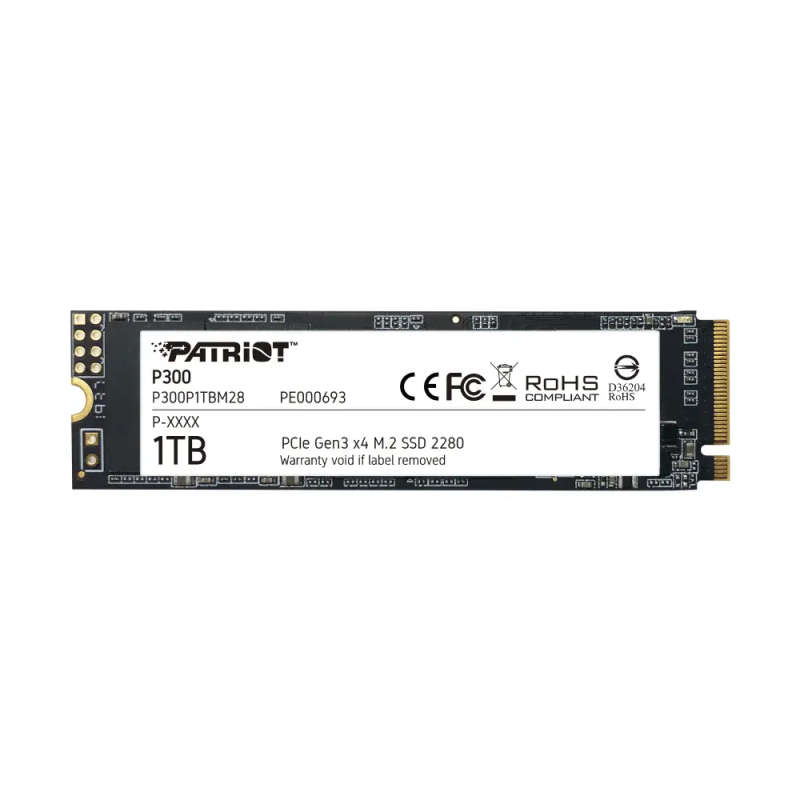 Patriot P300 1TB M.2 PCIe SSD