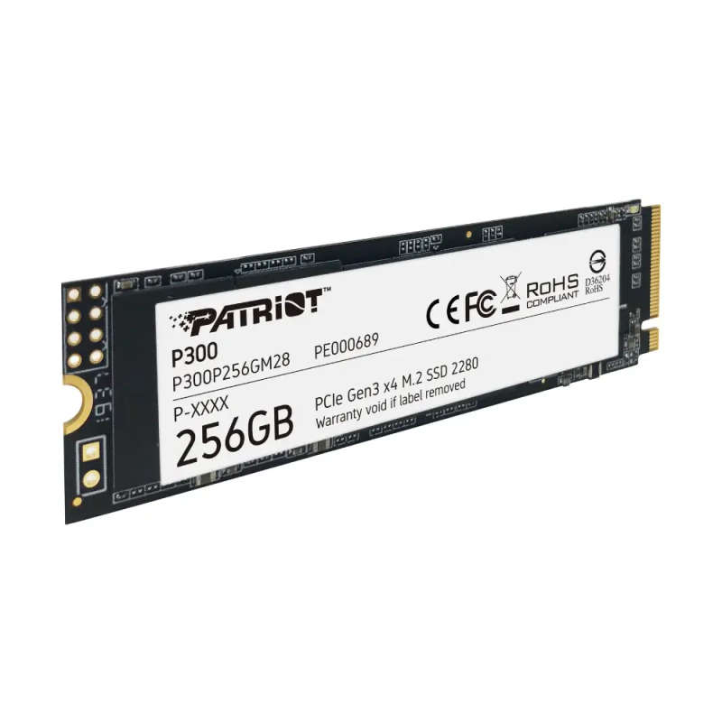 Patriot P300 256GB M.2 PCIe SSD