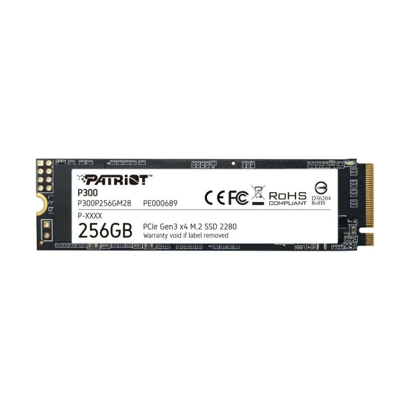 Patriot P300 256GB M.2 PCIe SSD