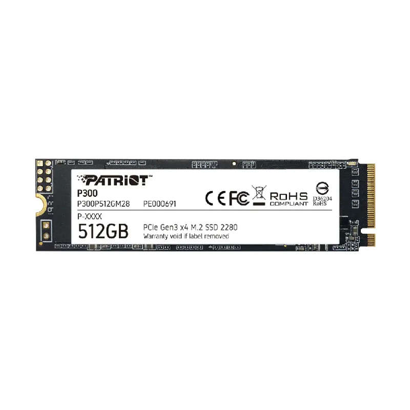 Patriot P300 512GB M.2 PCIe SSD
