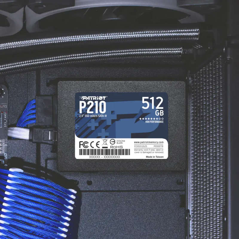 Patriot P210 512GB SATA III SSD Drive