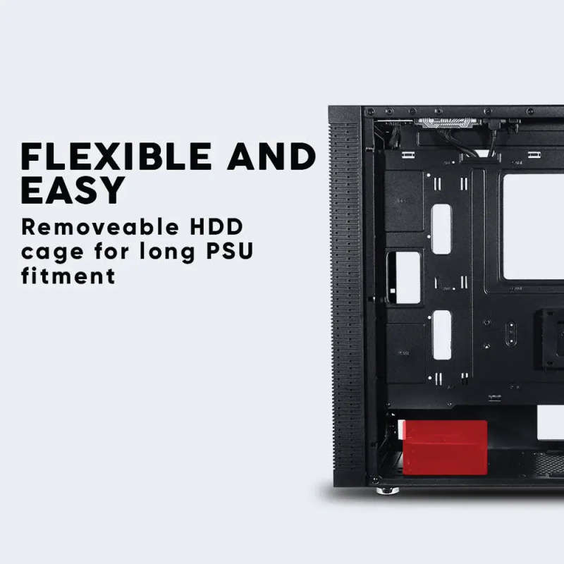 Armaggeddon Tessaraxx Apex 8 Air ATX Gaming Case