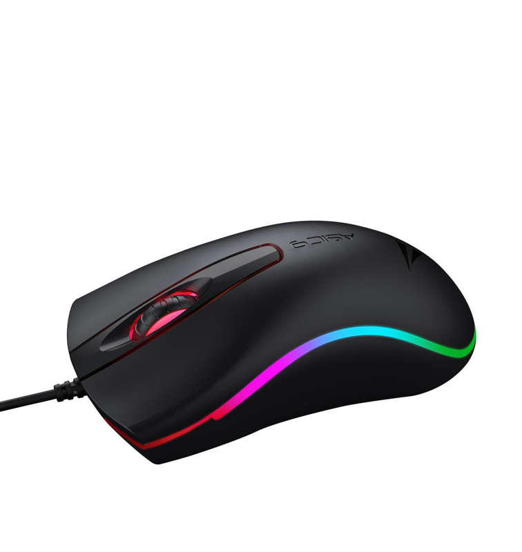 Alcatroz Asic 9 RGB FX Wired USB Mouse