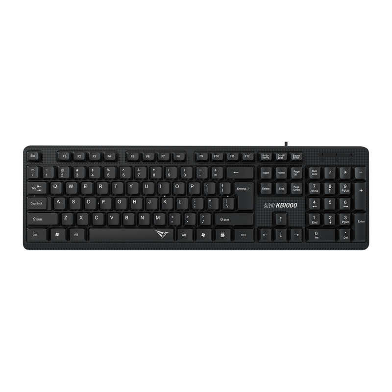 Alcatroz Silent KB1000 USB Wired Keyboard