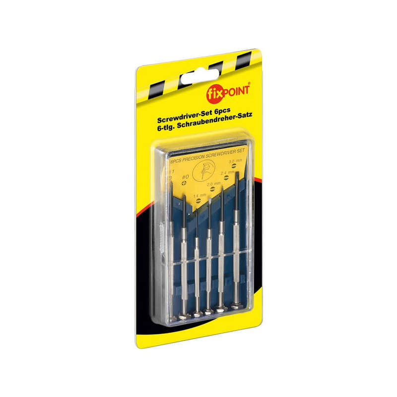fixPOINT 6 pcs. Small Screwdriver Set