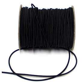 Elastic 1mm black, 1m