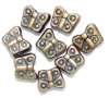 Spacer, butterfly, 4mm, antique bronze, 10pcs