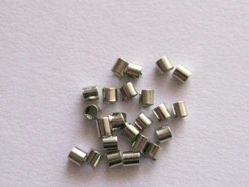 Crimp tubes, 1.5mm, antique silver, +/-100pcs