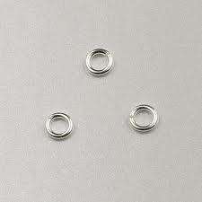 Sterling silver jump ring, 3mm, 1pc