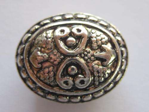 ~SALE~Acrylic bead, oval, 25x20mm, 1pc