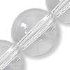 Round glass 10mm crystal, 5pc