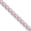 Glass pearl beads 3mm, pink, +/-120 pcs