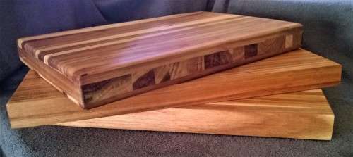 Kitchen WOODEN CHOPPING BOARD - Handcrafted from Knysna Blackwood