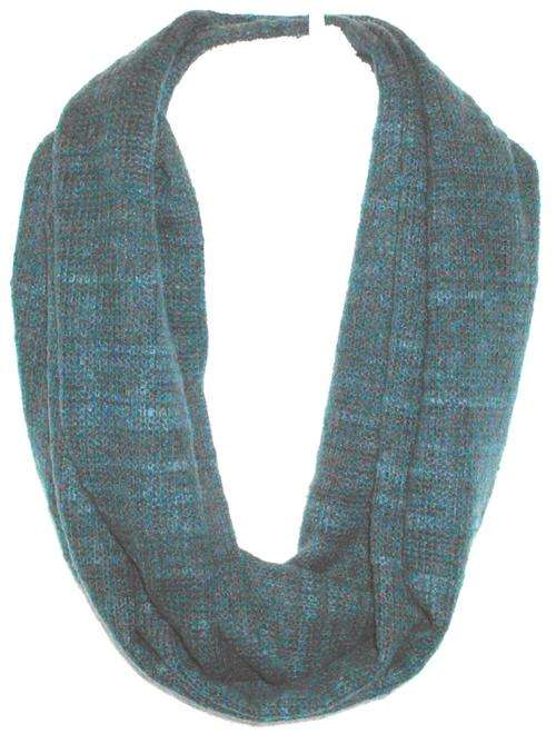 LATEST FASHION TREND - " Snood Neck Scarf " - Teal Colour - Wool