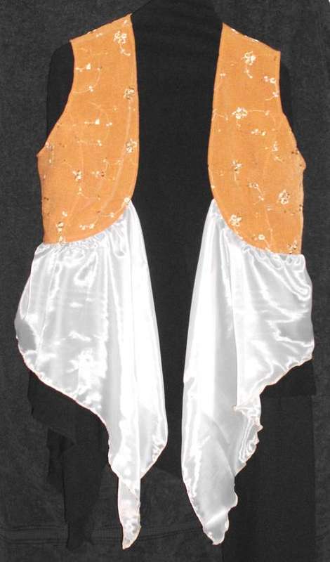 " Exclusive Design " - LADIES BOLERO WITH RUFFLE - Size " L "