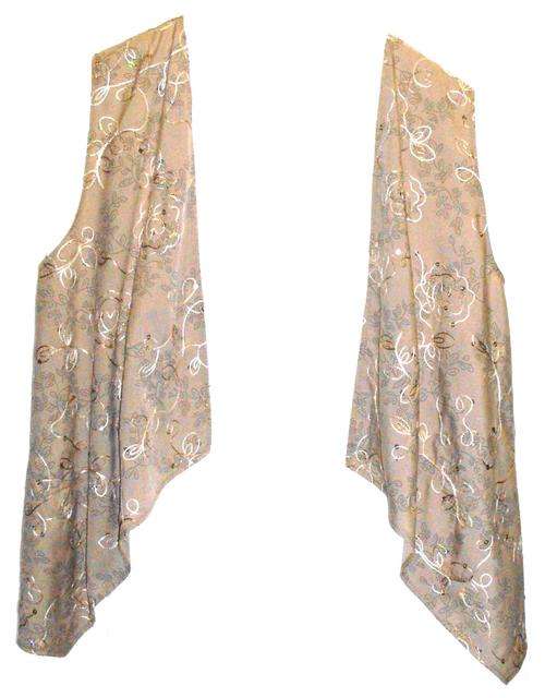 LADIES SLEEVELESS CASCADE STYLE WATERFALL SHRUG - Size " L "