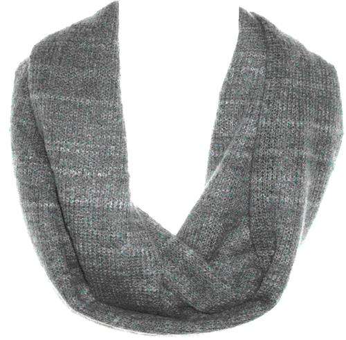 PERFECT FOR WINTER - "Snood Neck Scarf"  - Grey Wool