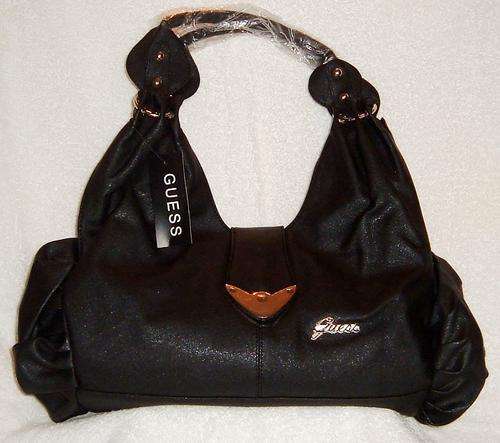 ----- DESIGNER STYLED HANDBAGS ----- " Guess Styled - Black Colour "
