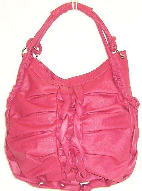 Handbag - Last One Left ! - STUNNING HOBO STYLE - "Dark Pink is deeper + darker than photos "