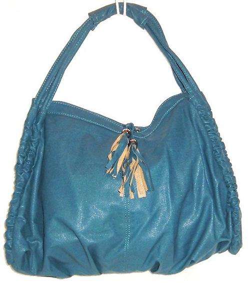 " R1 AUCTION " - Last One Left - STYLISH AND VERY DIFFERENT - LOVELY HANDBAG " Colour Blue "