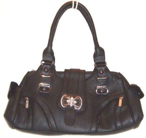 " R1 AUCTION " - Handbag Last One In This Style !  - CHARMZA ITALIAN STYLING - Black