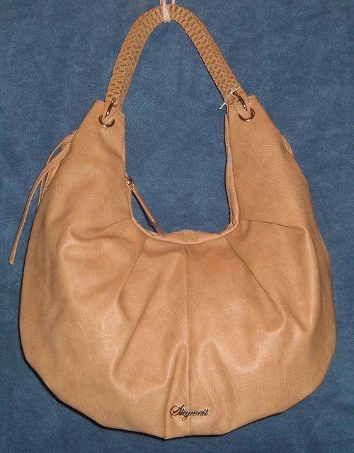 HANDBAG - HOBO WITH LOVELY WOVEN DETAILING ON HANDLE! - Mustard Colour