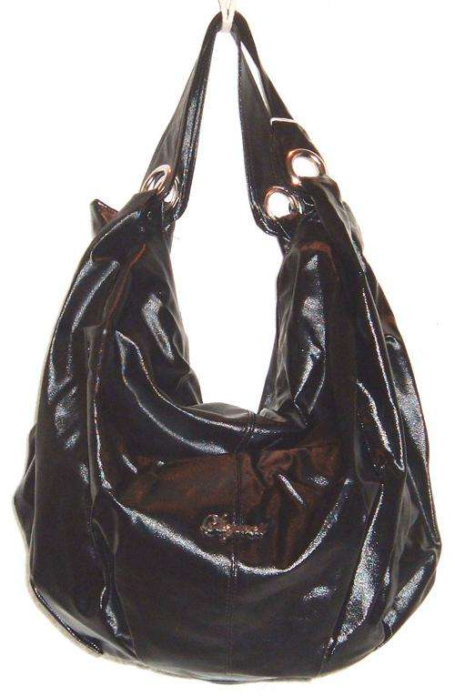 Handbag  - STYLISH AND VERY TRENDY HOBO - " Colour Metallic Black"