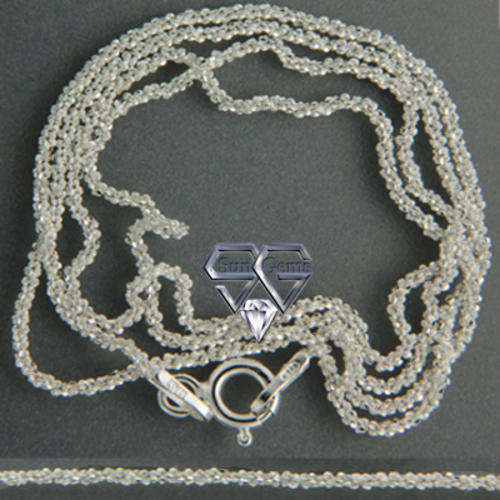 Solid 925 Sterling Silver chain 45cm long + 1.65g