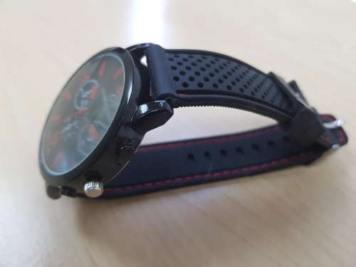 GT Silicone Band Sport Watch - Red