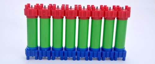 No Spot Welding. Colour Coded Vruzend DIY Solderless 18650 Battery Holders.