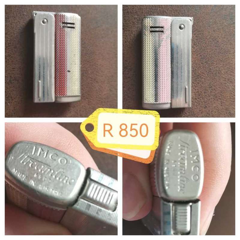 Imco Freeline Two Tone Vintage Pocket Lighter