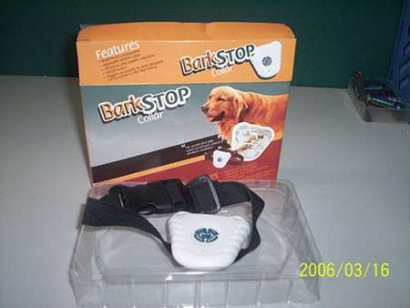 Stop bark collar