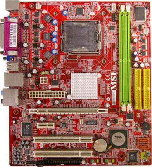 MSI P4M900 M2 MOTHERBOARD + INTEL CELERON 3.06GHz CPU + 2GB MEMORY