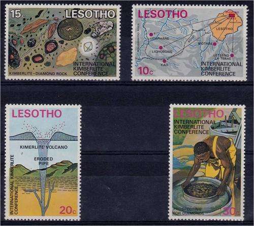 Lesotho  Kimberlite  set  MNH  SG 246-9
