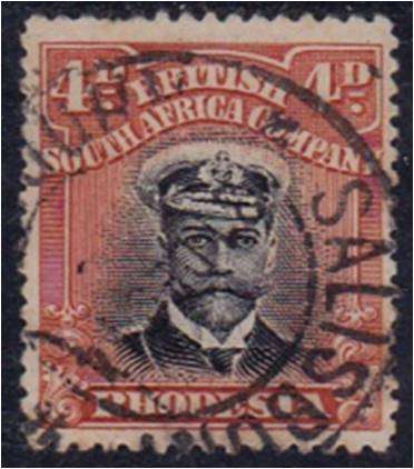 BSAC  4d Admiral  SG 216  good used