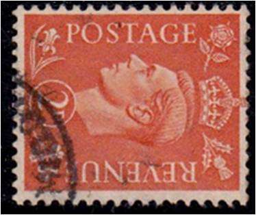GB KG VI 2d defn SG 488a sideways wmk fine used