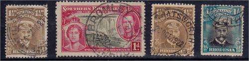 BSAC  4 better postmarks  - Battlefields, Bromley, Chatsworth & Chipinga