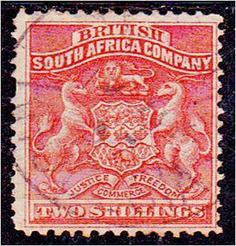 BSAC  2/-  arms defn  SACC 5  good used - 1 short perf