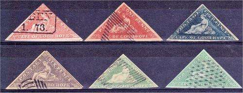 COGH  6  interesting  triangular forgeries  fine used