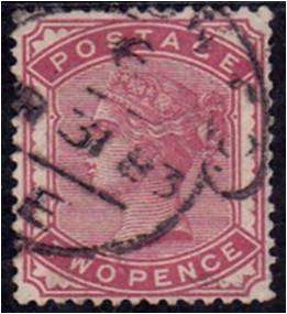 GB QV 2d defn SG 168 fine used