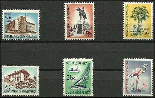 SWA 1st defn set Group II SACC 199a - 206a  MNH