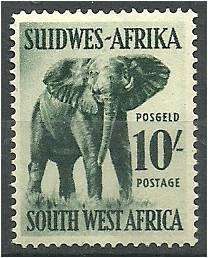 SWA  Animal defn 10/- superb MNH  SACC 193