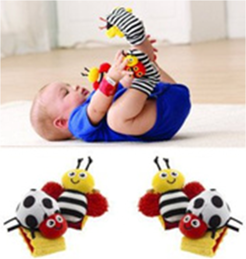 LAMAZE developmental baby Cute Gardenbug Wrist Rattle - Give your child the headstart in life!!!!!!!