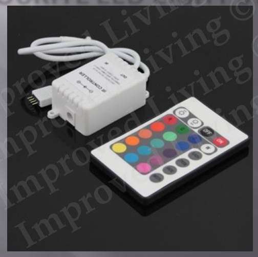 LED strip Controller with remote. Ad life to your favourite LED strip!!!!  * *R30 tracked shipping**