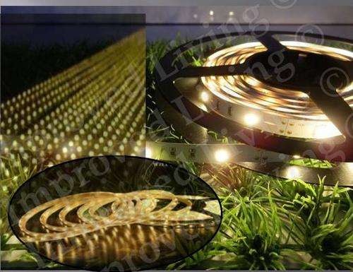 Natural/Warm white ** LED strip HEAVY DUTY waterpr/4500 LM/ 300 LEDS / * price/5m