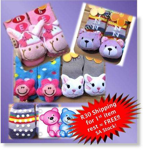 *Cutest Cartoon animal *3D baby soft toy slippers. Keep those tiny toes cosy FREE SHIPPING OPTION