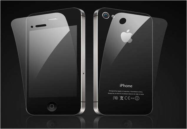 Apple iPhone 4 /4S **Premium Crystal!** screen protector.  (R15 Front & Back) FREE SHIPPING OPTION