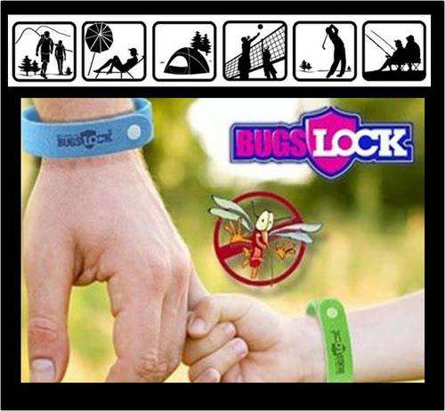 BugsLock Mosquito Repellent Bands - Re-Usable - SA stock! FREE SHIPPING OPTION