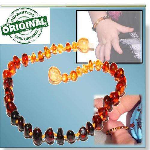 New Rainbow colour Baby teething Baltic Amber anklet / bracelet. -FREE SHIPPING OPTION