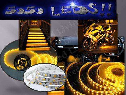 Heavy duty Golden Yello ****5050 Waterproof *** LED strip light - SA stock - FREE SHIPPING OPTION